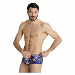 Maillot De Bain Arena Short Icons Allover Bleu 6 Maillot De Bain Arena Short Icons Allover Bleu -Équipement Natation Soldes unnamed file 944