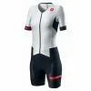 Combinaison Trifonction Femme Castelli Free Sanremo 2 W Blanc Noir