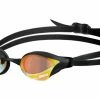 Lunettes De Natation ARENA Cobra Core Swipe Mirror Noir Or Noir / Bleu