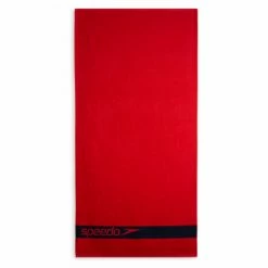 Serviette De Bain Speedo Border Rouge